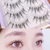 HAPVITAL False Eyelashes, For Lower Eyelashes, Natural False Eyelashes, Handmade