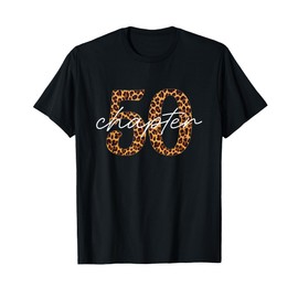 50th Birthday, chapter 50, leopard print T-Shirt