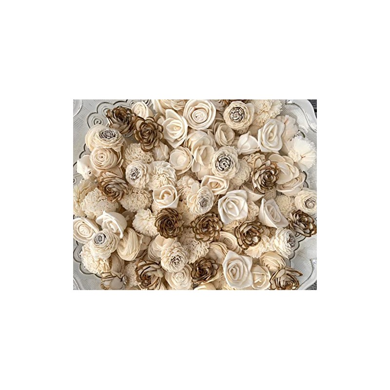 Mini Sola Wood Flowers Random Assortment - 50 Pack