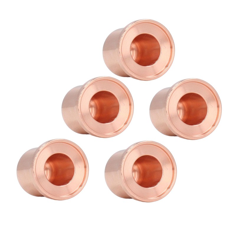 Plasma Electrode Tip, 5Pcs 220819 Light Weight Brass Plasma Cutting