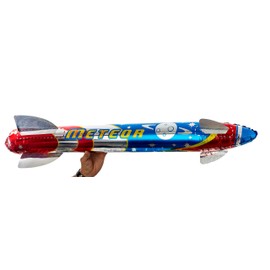 JA-RU Big Sky Inflatable Giant Rocket Ship (1 Rocket Ship Toy) Space Shuttle Kids Toys. Outer Space Party Decorations. Solar System Toys Astronaut Party Decorations. Pool Party Accessories. 5802-1