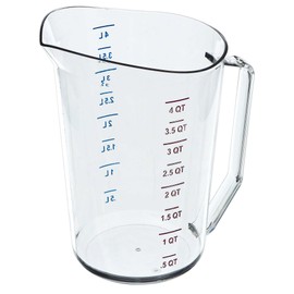 Cambro 400MCCW135 Measuring Cup, 4 L Capacity