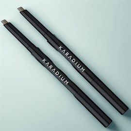 Karadium Flat Eyebrow Auto Pencil 0.3g, No. 4 Gray Brown, 2 pcs. / 카라디움 플랫 아이브로우 오토펜슬 0.3g, 4호그레이브라운, 2개