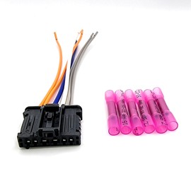 Rear Tail Light Plug Connector Prewired Cable Repair Fits Peugeot Fiat Dacia Citroen with heat shrink connectors