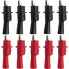 WADY Multimeter Alligator Clips Set, 10pcs PVC Alligator Clip Test