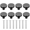 HAOCHEN Cabinet Knobs, Pack of 8 Round Furniture Knobs, Drawer
