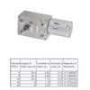 DC 12V Gear Motor CW/CCW Gear Motor Reversible Worm Gear