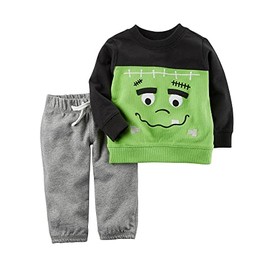 Carter's Baby 2 Piece Frankenstein Top And Pants Set Newborn