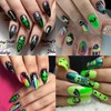 IDDFEVE Alien Nail Art Stickers - Glow in The Dark