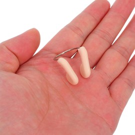 Yardenfun Pinzas nasales para Nadar, 6 Piezas de Silicona, fácil Limpieza y protección contra Asfixia en Entrenamiento y Agua Dulce