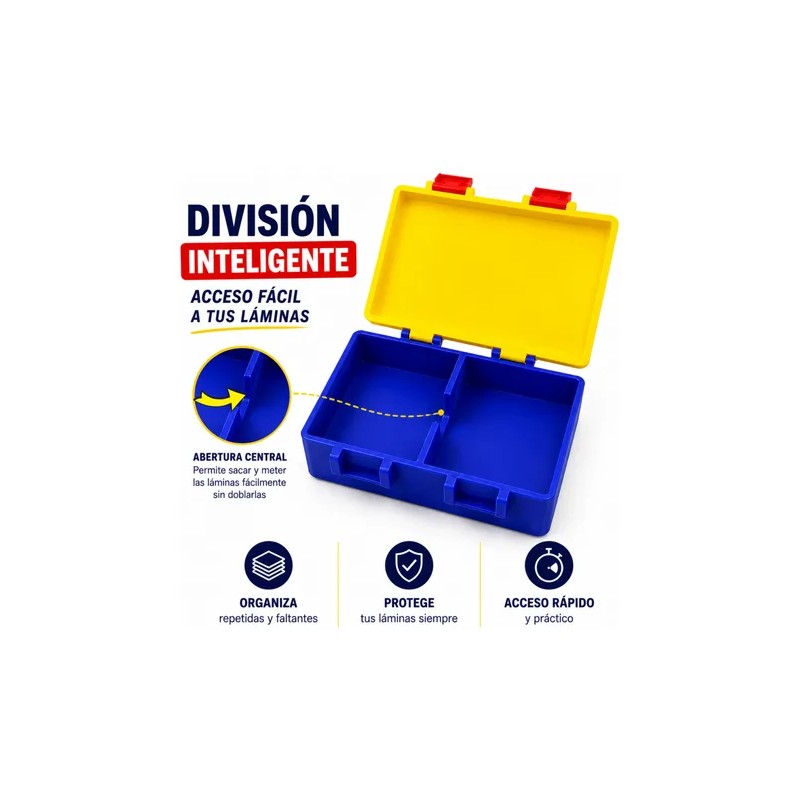 Caja Doble Organizadora 400 Laminas Panini Mundial 2026 Fifa