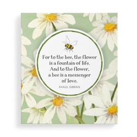 Affirmations Pocket Notepad, Bee Daisy