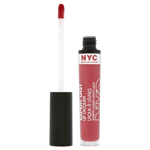 N.Y.C. New York Color Expert Last Lip Lacquer, Big City Berry, 0.15 Fluid Ounce