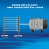 AquaMiracle Aquarium Air Pump Commercial Air Pump with Aluminum Housing,