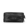 Londo Two Compartment Genuine Leather Travel Bag - Unisex (Black)