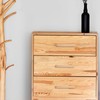 MOROBOR Wooden Cabinet Handles Solid Wooden Drawer Pull 10 Pack