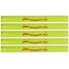 KUM AZ902.02.16-G Left Handed Ruler 30 cm Green Flexible Pack