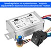 DC 6- 60V 20A 500W BLDC Three-Phase Brushless Motor Controller