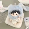 Plush Rabbit Ear Kigurumi Cap & Pants Set [For 3.9