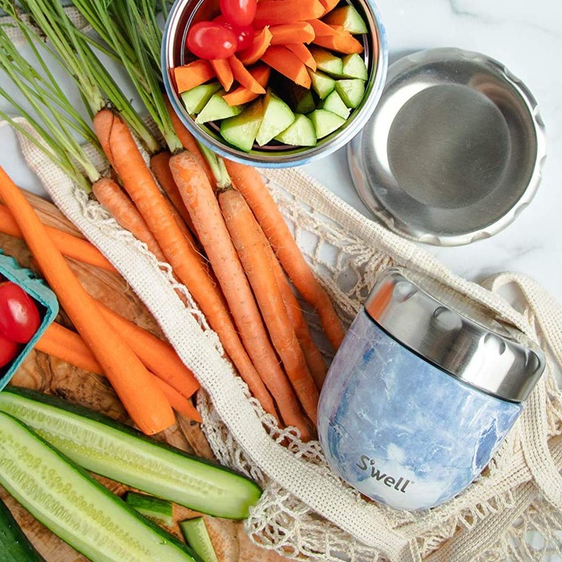 S'well Stainless Steel Bowls-21.5 Oz Triple-Layered Vacuum-Insulated Containers Keeps Food