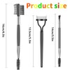 3 Pcs Eyebrow Brush Eyelash Separator Brow Comb & Lash
