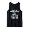 This Is My Human Costume I'm Really A Loch Ness Monster Tank Top