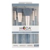 MODA Tranquil Tides Face Kit – 5pc Soft Vegan Brushes