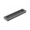 Gedotec Cable passage made of metal, black, 1 piece, cable