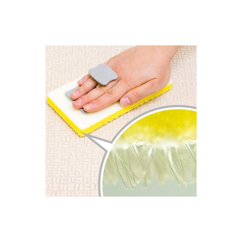 AZMA Bath Sponge Azmagic Uneven Floor Brush with Spo G