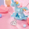 Tarsus Daughter Gifts from Mom Dad, Unicorn Necklace Mother Daughter