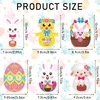 TOPJOWGA Children's Easter Craft Set, 24 Pieces, Easter Crafts, Chicks,