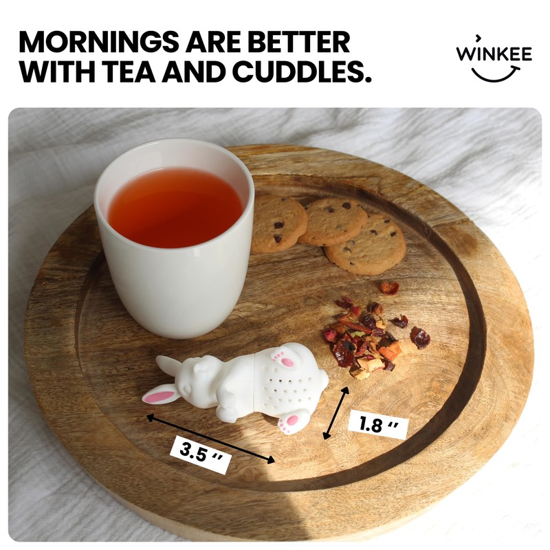 Winkee - Cute Animal Tea Infuser: Tea Egg for Loose