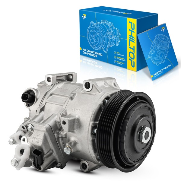 PHILTOP 158367 Air Conditioning Compressor Fit for Camry 2012-2017 2.5L,