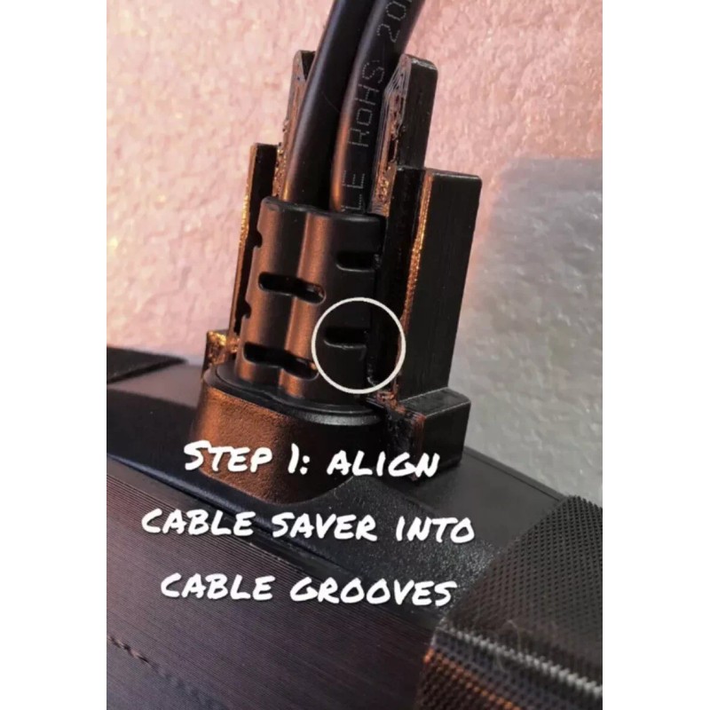 Unbranded Humminbird MEGA Live Cable Saver for GEN-3 Split Transducer