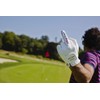 Nice Shot The Bird Golf Glove in White Cabretta Leather