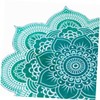 Zerodeko Pcs Bohemia Style Round Towel Mandala Tapestry Lotus Pattern