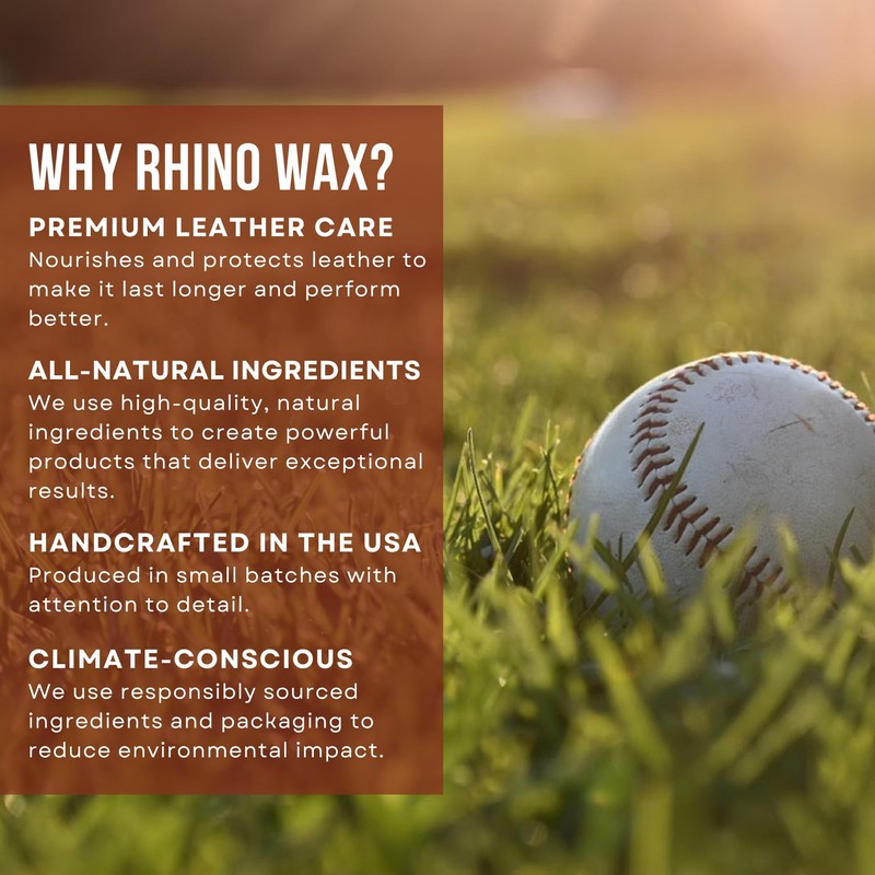 Rhino Wax - Softball Glove Break in Kit - Includes