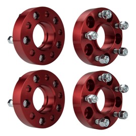 KAX 5x4.5 Wheel Spacers,1.25 inch 5 Lug Hub Centric Wheel Spacers fit for Grand Cherokee, Cherokee with 1/2" x20 Studs 71.5mm Hub Bore,4Pcs