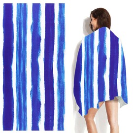 Large Beach Towel for Adults - 180x90cm Quick Dry Microfiber Swimming Towel Extra Large Sand Free Bath Towel Holiday Women Men Adult Thin Towel for Family Swimming Sun Lounger Travel Swim Pool