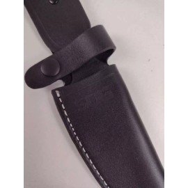 SOG Knives - Leather Sheath for up to 5" fixed blades - Black