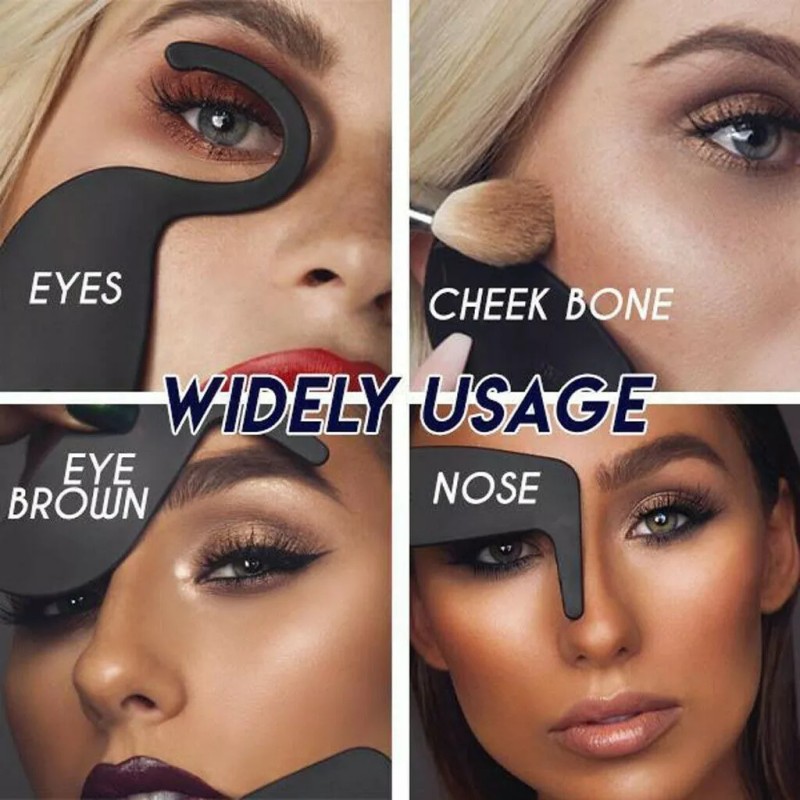 Dolores Paleta Sombra Contorno Tints Rubor Ahumados Facial Aplicador
