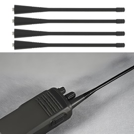 Create idea 5 PCs UHF Antenna 400-470MHz Talkie Antenna Aerial Compatible with Motorola GP88S GP328 GP338 GP3188 GP3688 GP2000 GP328PLUS GP88S 16.9cm