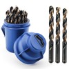 Pro Edge Technology Cobalt Drill Bit Set, M35 High Speed