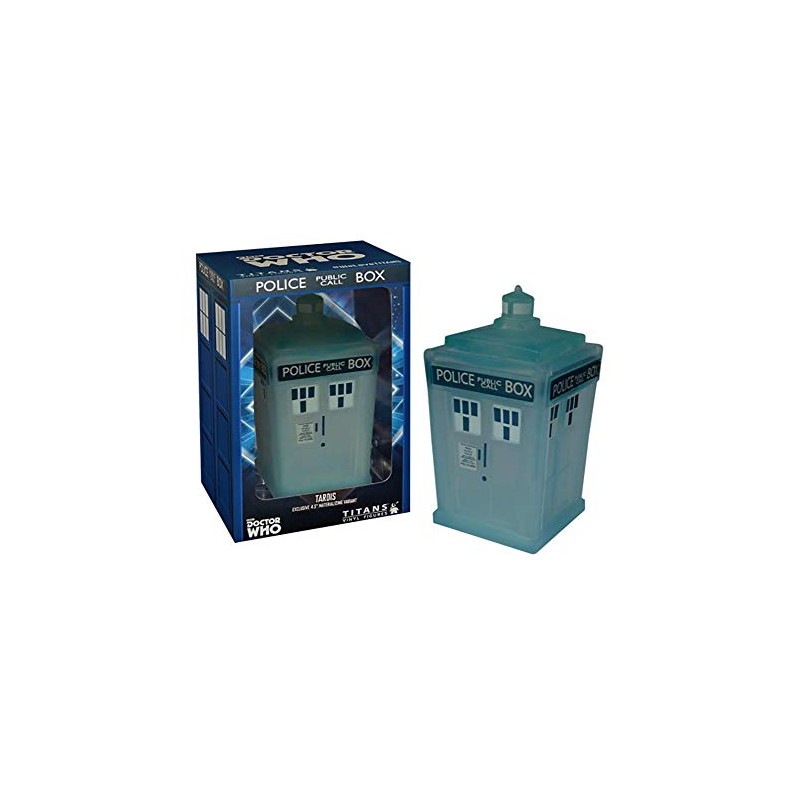 Doctor Who 4.5" Tardis Vinyl Figure, Materializing Variant