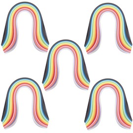 craspire 1300 Pieces 26 Colours Quilling Paper Strips Set Width 3 mm Length 39 cm Origami Paper Quilling Art Strips for Craft Enthusiasts Adults Beginners DIY Handmade Christmas