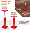 4 Pack House Jacks for Leveling Crawlspace, 11" - 16"