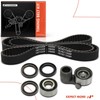 A-Premium Engine Timing Belt Kit Compatible with Honda Accord 2003-2017,