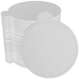 WANBAO 100 Pcs 3 Inch Mini Cake Boards Mousse Cupcake Base, 8cm