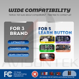 Sears Craftsman Chamberlain MyQ LiftMaster Universal Wireless Garage Door Keypad CMXZDCG440【12 Year Warranty】