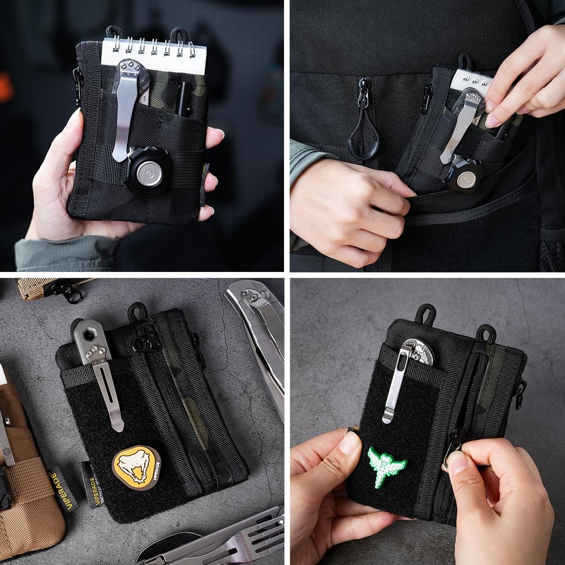 VIPERADE VE18-S Small EDC Pouch, Mini Pocket Organizer Pouch for